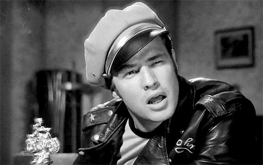 babeimgonnaleaveu:  “I don’t like cops!”   The Wild One (1953) dir. Laslo