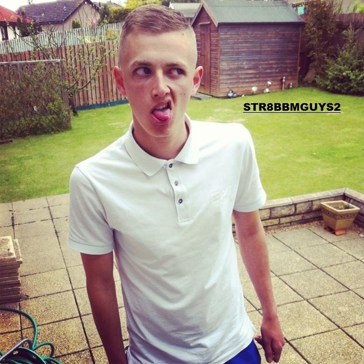 str8bbmguys2:  Jordan W****   18 uk -  requested via facebook ( His Cock is huge!