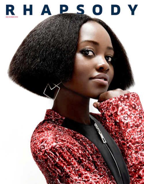 avengcrwanda: Lupita Nyong’o photographed by Yu Tsai for Rhapsody Magazine (December 2015)