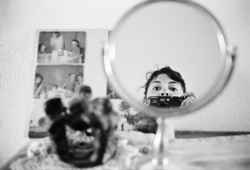 oldfilmsflicker:
“Audrey Tautou’s Very Private Self-Portraiture”