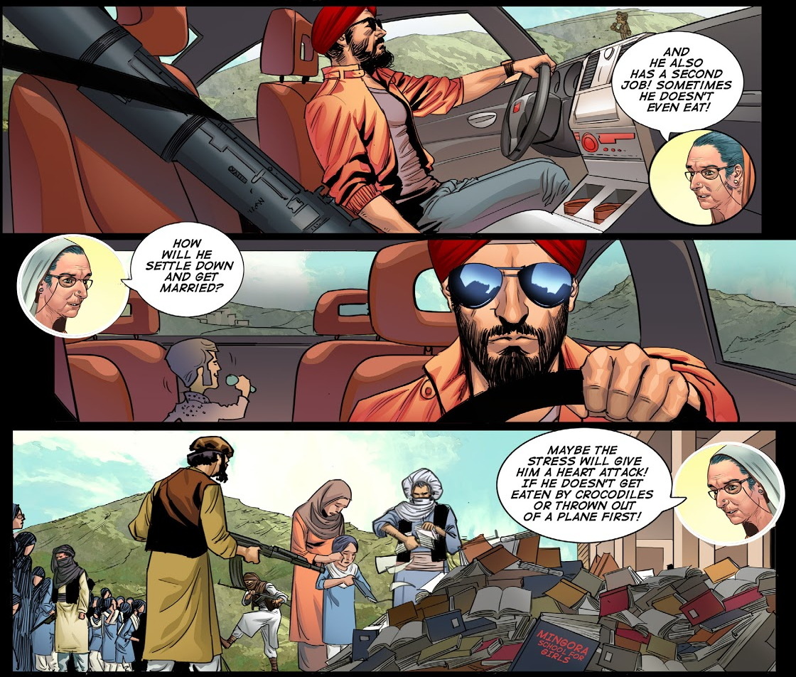 superheroesincolor:  Super Sikh (2015)  “A comic book series starring Secret Agent