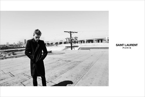 Saint Laurent. Ad campaign FW1415Creative Director: Hedi SlimanePhotos: Hedi SlimaneModels:&nbs