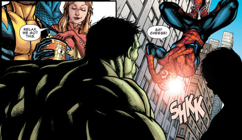 the-gallifreyan-detective:  why-i-love-comics:  Avengers Assemble #11  written by Kelly Sue DeConnickart by Stefano Caselli   these are some of the greatest panels in Marvel history 