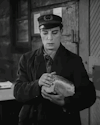 justbusterkeaton:Buster and his Face in Steamboat Bill Jr. 1928