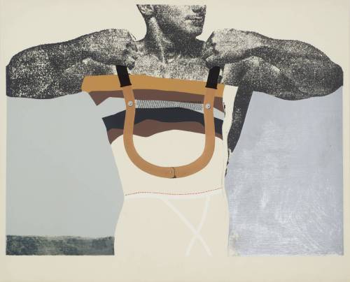 Richard Hamilton, Adonis in Y fronts, 1963. More: Tate. Exhibition Richard Hamilton Swingeing London