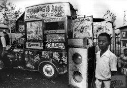 strungoutwire:  Mobile Record Store - Kingston Jamaica, 1973