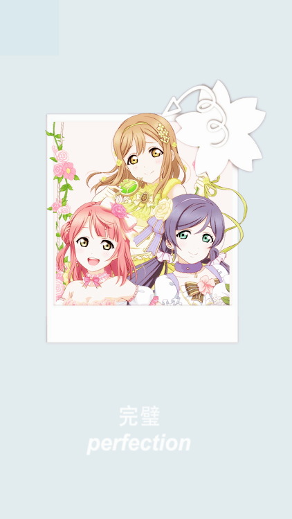 ( Request ) Hanamaru, Ayumu and Nozomi wallpapers.Requested by anon