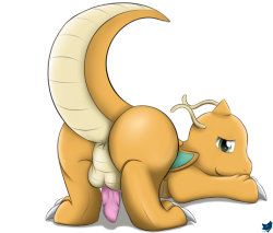 cloufypawsad:  Practicing more dragon butt