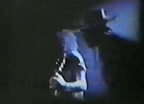 Terrible Quality Of Video Lol BUT First Gif Is Axl & Duff, And The Second Gif Is Axl With Slash Giving