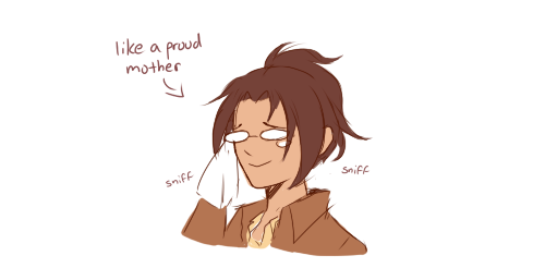 playbunny:  I like imagining Hanji taking Armin under her wing like a sempai and