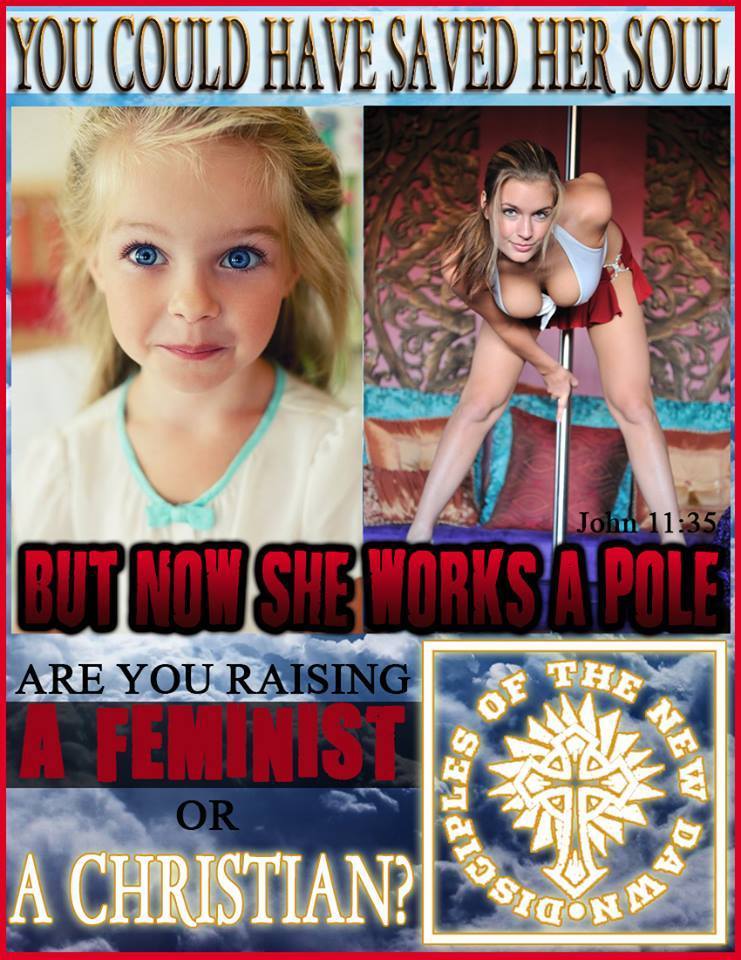 1sweetcatastrophe:  This is just hilarious  Yes because all feminists are strippers,