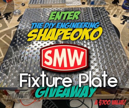 Giving away one set of #SMW #FixturePlates compatible with #carbide3d #shapeoko #cnc #machines with the hybrid work table.
A $700 value, These brand new fixture plates will take your machine to the next level!
12" x 26" x 0.95" 6061 aluminum fixture...