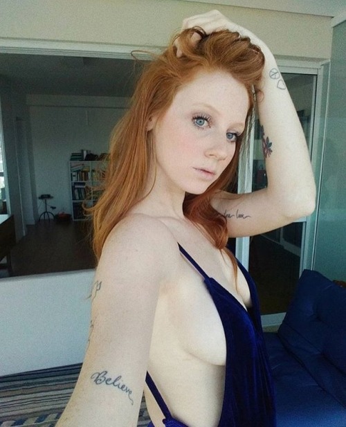 redhairzz:@feeeeruiz #redhead #ginger #blueeyes #stylish #beauty #cute #model #photography #selfie