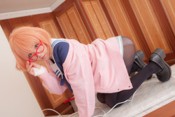 hot-cosplay:  Kyoukai no Kanata - Horny Mirai Kuriyama Cosplay 121 PICS / 36MB / 1200 x 1800 DOWNLOAD http://uploaded.net/file/n697rmlt/ Enjoy!!!! Uploaded.net  - Get a premium account here for multiple downloads and full speed. If you love Asian Girls,