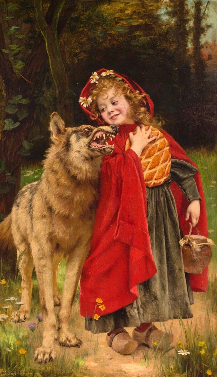 Porn photo lepetitdragonvert:  Le petit Chaperon Rouge