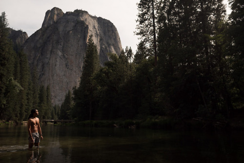 Spent a lot of time swimming in the rivers and lakes of Yosemite and just enjoying relaxing while do