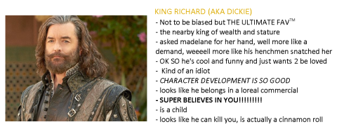 fangamertime:  REASONS WHY YOU SHOULD WATCH GALAVANT. PLEASE. 