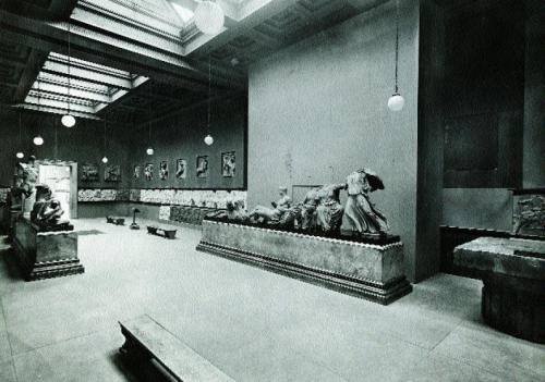 hismarmorealcalm:British Museum The Elgin Marbles Room 1937