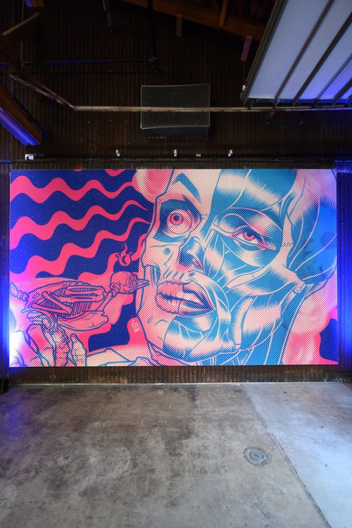 VANS HOUSE PARTIES | ART BY BRIAN EWINGHere’s a closer look at the art from this weekend&rsquo