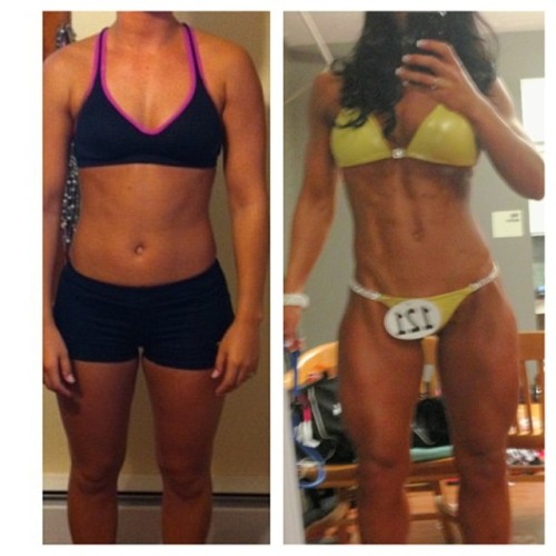 sexygymchicks:  @aclayton8422: 9/1/2012-11/9/2013 transformation…. @dfree31 #trainmean #traindirty #traininsane #transformation #eatclean #getlean #fit #fitness #fitmodel #figuremodel #fitnessmodel @dfree31