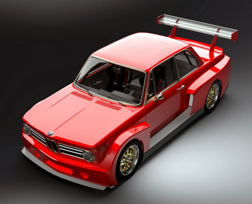 carsthatnevermadeitetc:  BMW 2002, 2019, by Gruppe5 Motorsport. The Indiana-based company has announced plans to build 300 restomod BMW 2002s. They will all be ungraded to use BMWs V10 engine from the E60 series M5, 100 will use a 5.9 litre version