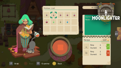 retronator:  I wrote about Moonlighter last June when I backed it on Kickstarter. Heavily inspired by Zelda: The Minish Cap (can you tell? :)), it pulls a unique twist on the world-exploring, dungeon-crawling formula. Instead of dumping gathered loot