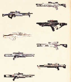 corasharper:  Mass Effect Numbers Meme / Four Weapons/Armor [2/4]→ Sniper Rifles   