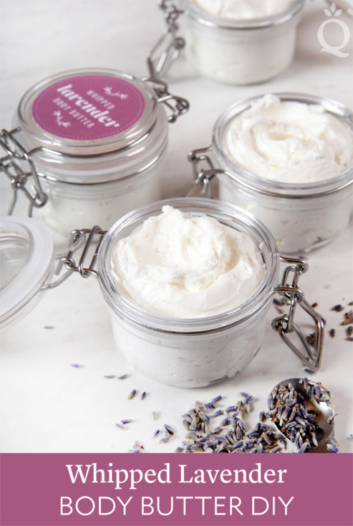 You only need a few ingredients to create this luxurious whipped body butter.