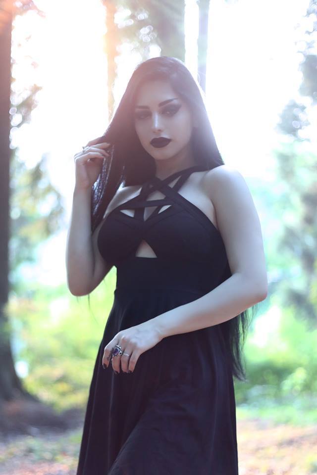 gothicandamazing:  Model/MUA/Styling/Editor: MahafsounDress/Shoes: KillstarPhotographer: