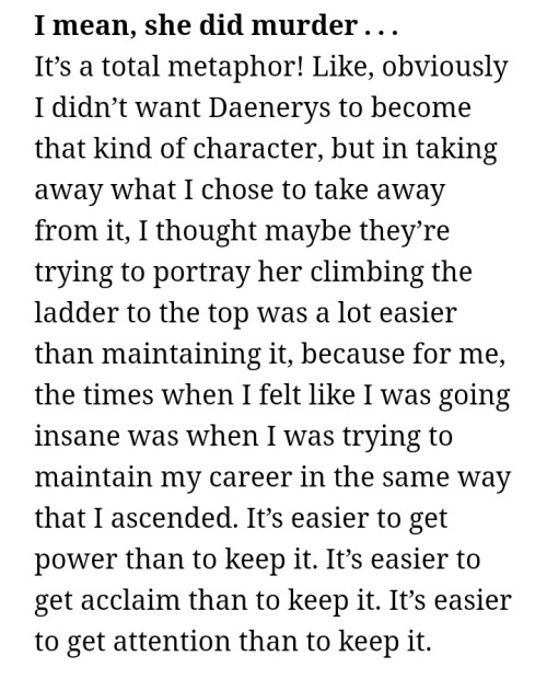 So Taylor Swift Really Said DAENERYS RIGHTS And We've Decided To Stan Harder