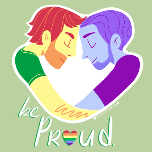 supernova-art: Pride month designs!