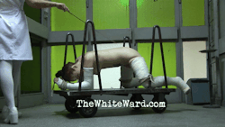 thewhitewardcom:Caning is the best method to put patients into their place.