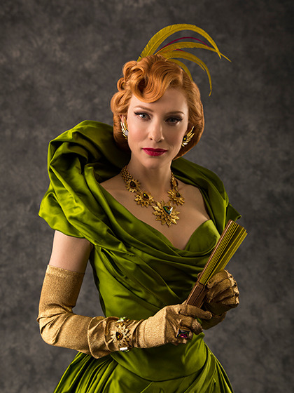 stupidpooface: Promotional photo for live-action Cinderella. Cate Blanchett as Lady Tremaine (March 