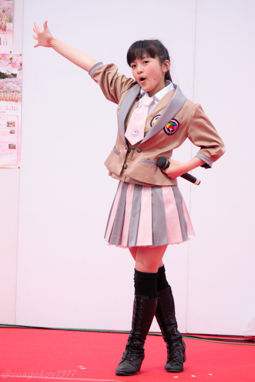 水戸ご当地アイドル(仮)2015.03.15　みとの梅香径・まちなかステージ(水戸駅北口ペデストリアンデッキ)