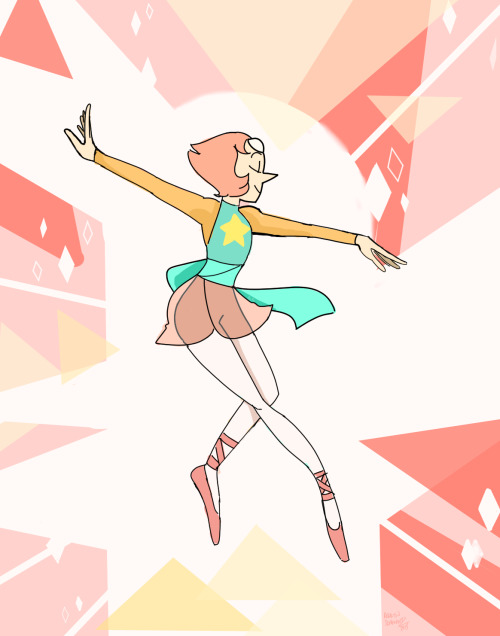 swansay:  Since the last episode I’ve fallen in love with the idea of Pearl teaching Peridot ballet.   