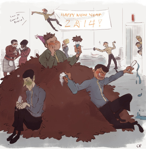 scribblemark: I wish everyone a happy 2014! LLAP!  