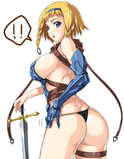 rule34andstuff:  Rule 34 Babe of the Week: Leina(Queen’s Blade). 