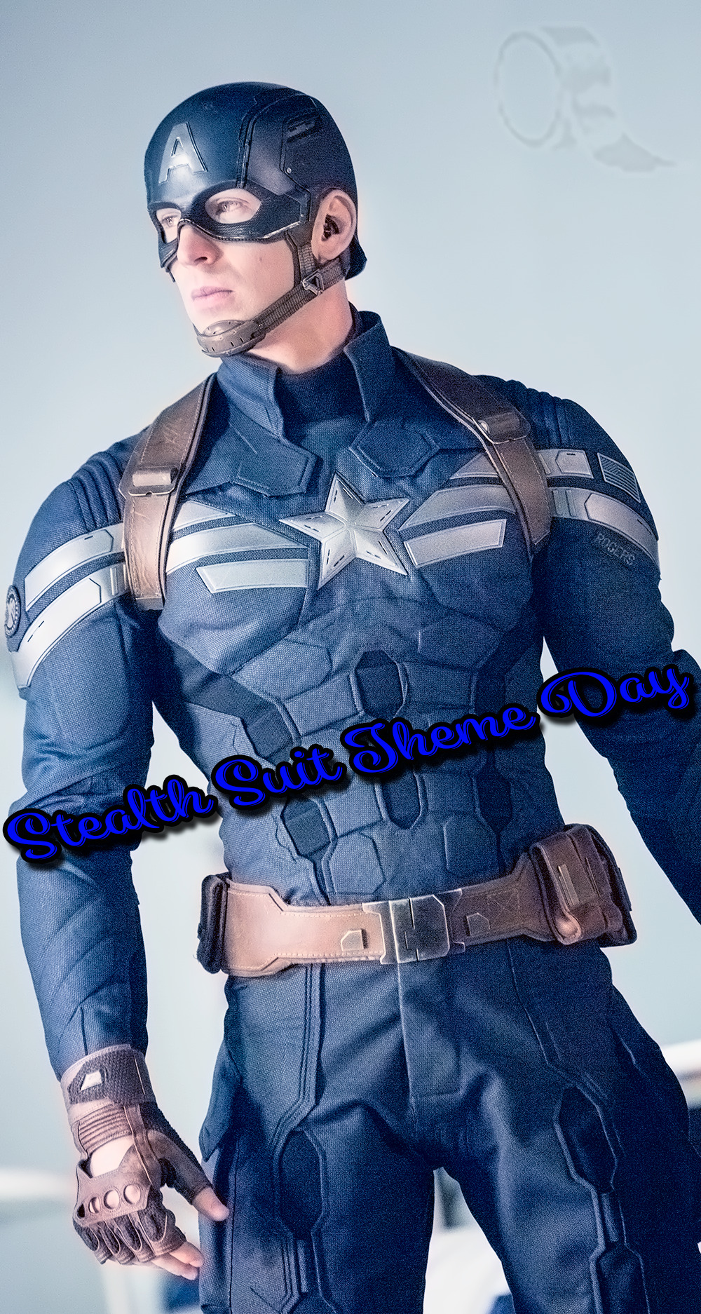 Tune into @master-of-duct-tape for CapSunday this weekend for Stealth Suit Appreciation Theme Day! I’ve been binging on Captain America : The Winter Soldier this week. Can’t get enough!