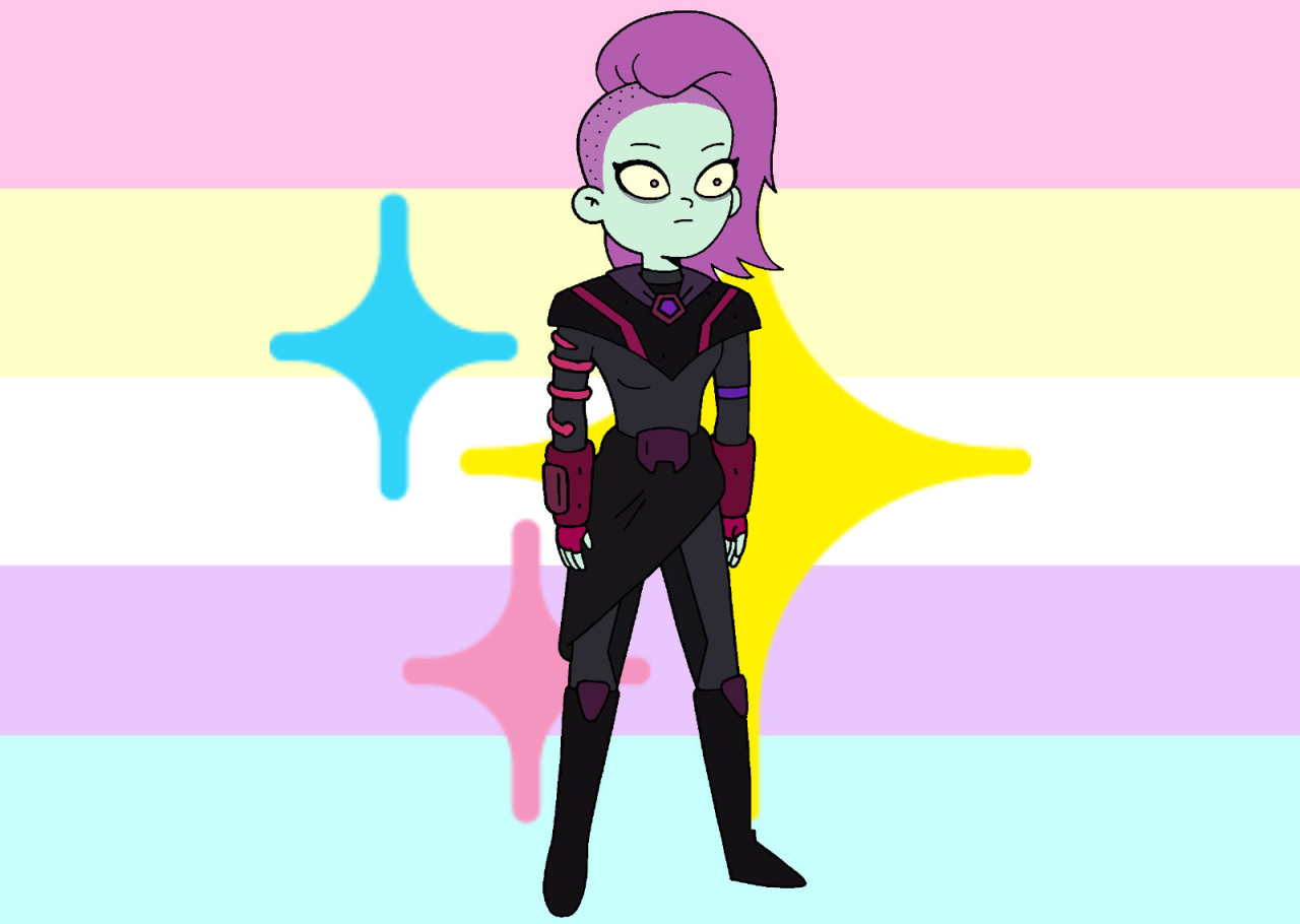 Your Fave Is A Magical Girl Ash Graven From Final Space Is A Magical