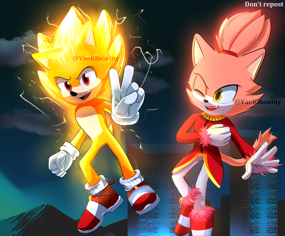 Super Sonic (Movie Version)  Blake_Art : r/SonicTheHedgehog