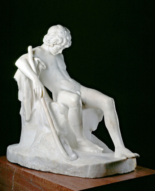antronaut:Adolf von Hildebrand - Resting Shepherd Boy (1871/73)