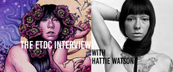 eviltender:  Had the chance to chat with model Hattie Watson about posing for aperfectmonster John Baizley’s cover art for the new Baroness record ‘Purple.’ A look at Baizley’s incredible painting from the model’s perspective. Full interview