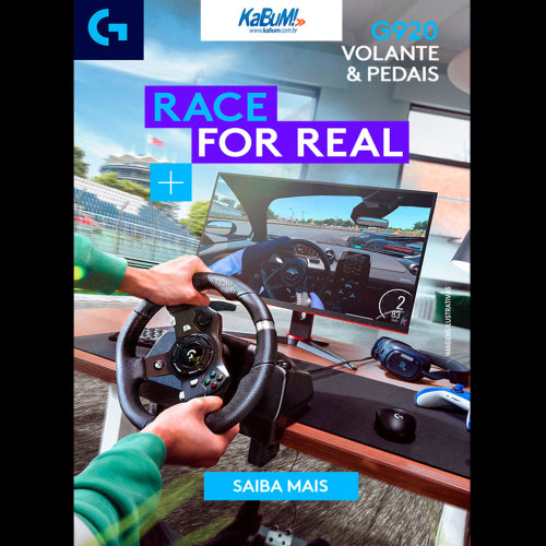 Garanta J A Seu Volante Logitech No KaBuM!