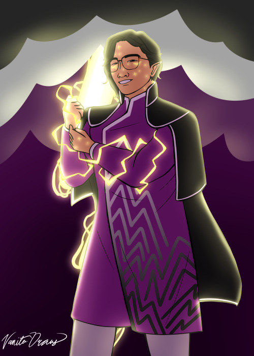taz-ids:vanitedraws:Let’s bring on the lightning~Ace Fitzroy!! I’m so happy for ace people in this f