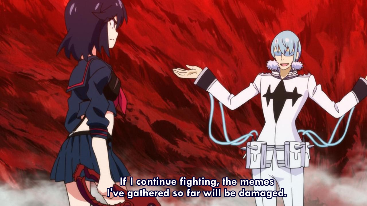 chinad011:  lustfuldemoness:  Kill la Kill AU where everything is exactly the same,