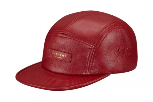 #FASHION: SUPREME LEATHER CAMP CAPS Today Supreme updated its online store with a series of cool pro