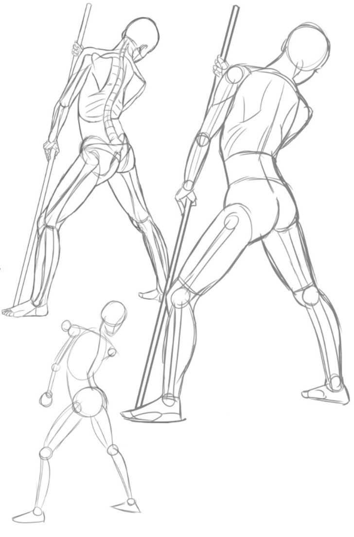 Pose Croquis by Kazuaki Matsuda