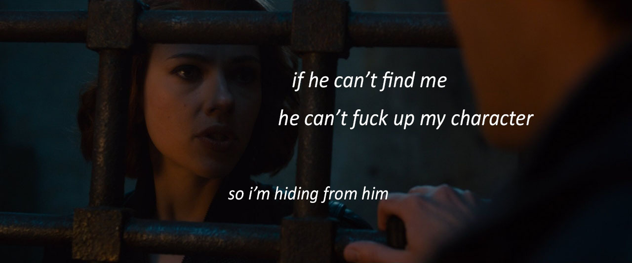 behindthefourthwall: requested by communist-aliens