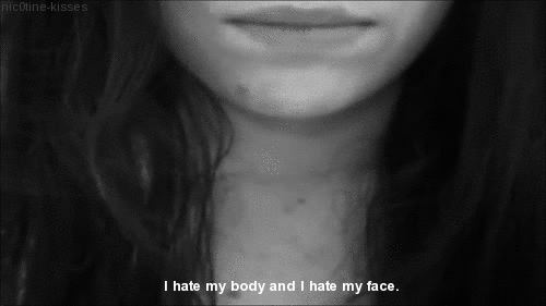 suicide&ndash;daily:  Sad black and white 