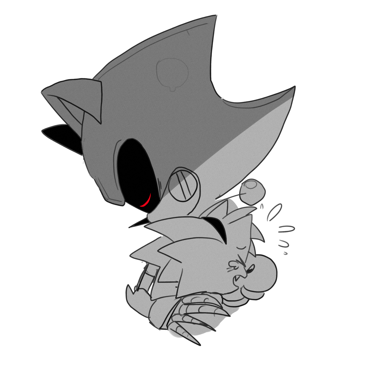 Sonic.EXE's icon reminds of Metal Sonic. So why not make a minus